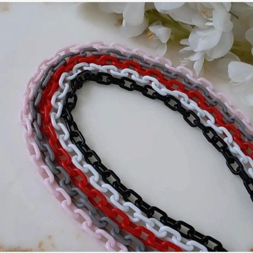 زنجیر دیپلمات پاستیلی رنگی (بصورت متری)