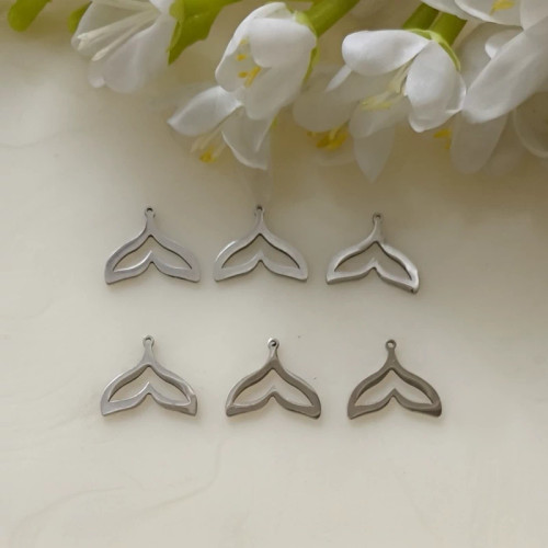 پلاک آویز دم وال استیل رنگ ثابت (فروش بصورت دونه ای )